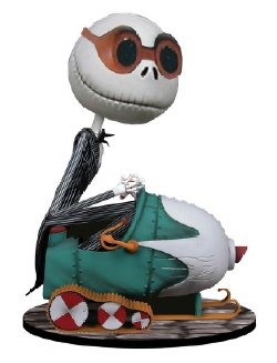 Nightmare before Christmas Wackelkopf-Figur Snowmobile Jack Head Knocker 15 cm