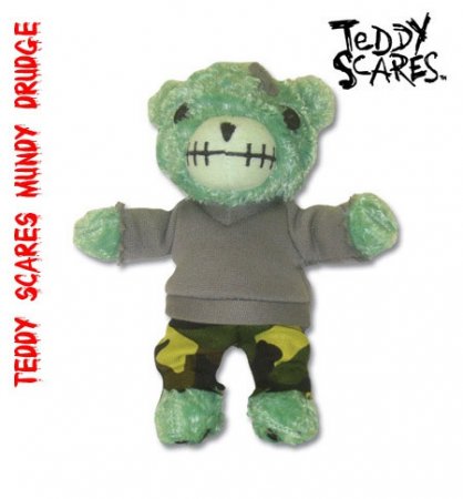 Teddy Scares Morgue Minis Plüschfigur Mundy Drudge 15 cm