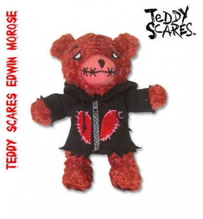 Teddy Scares Morgue Minis Plüschfigur Edwin Morose 15 cm