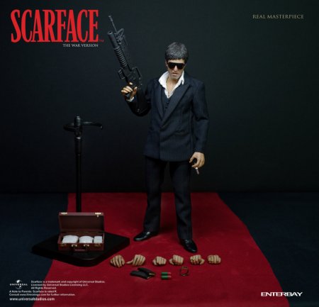 Scarface Real Masterpiece Actionfigur 1/6 The War Version 30 cm - Figuren **** Actionfiguren: 30 cm **** Scarface - 8271