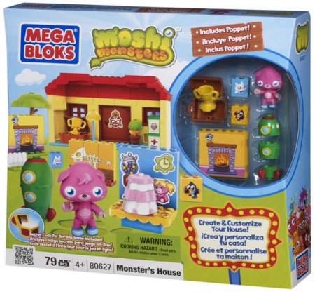 Moshi Monster Mega Bloks Bauset Monster Haus