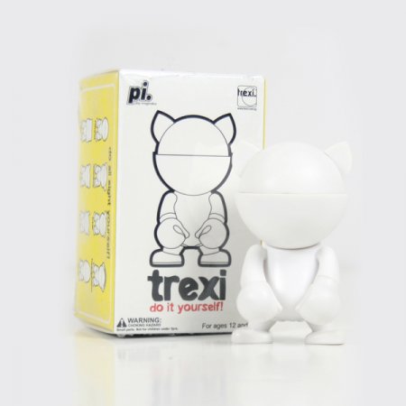 Trexi DI Y Figur Blank White Cat 8 cm