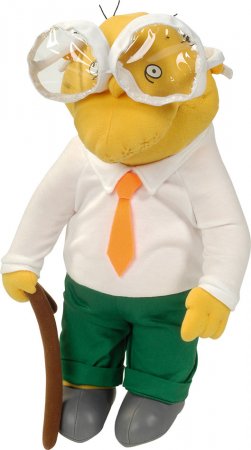 Simpsons Pl�schfigur Hans Moleman 30 cm