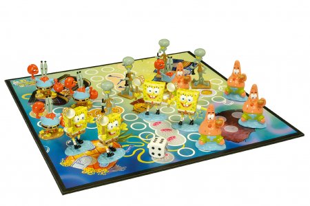 SpongeBob Schwammkopf Brettspiel Mensch �rgere Dich nicht