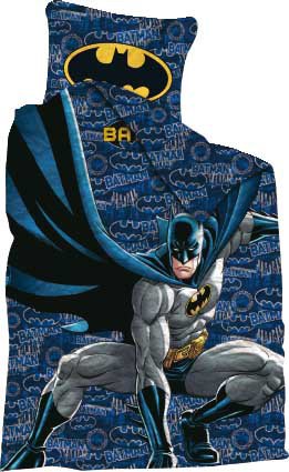 Batman Bettwäsche Caped Crusader 135 x 200 / 80 x 80 cm