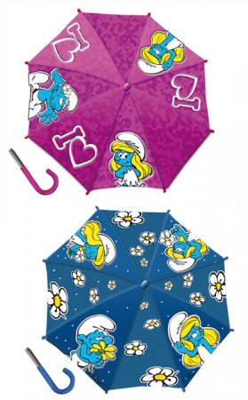 Die Schl�mpfe Regenschirm Set I Love Flowers 2er-Pack