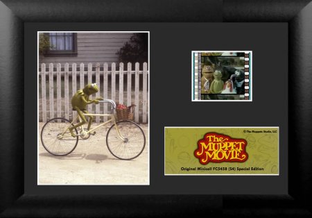 Muppet Show Mini Film Cell im Holzrahmen Kermit IV