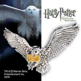 Harry Potter - Harrys Zaubereule Hedwig Brosche