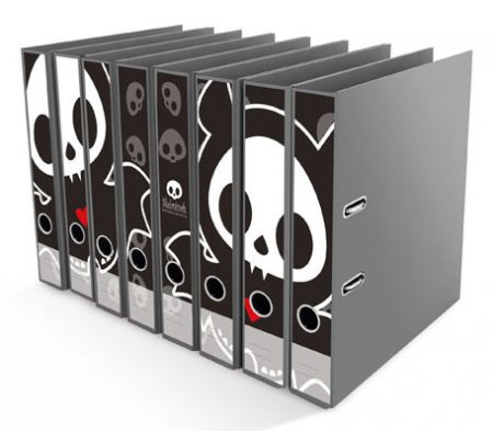 Skelanimals Sticker für Ordner Diego Set (8)