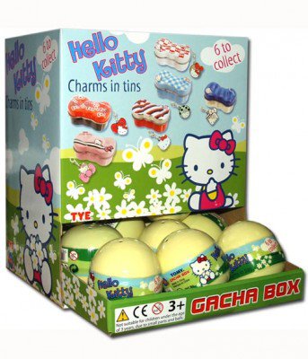 Hello Kitty Gacha Box Anhaenger in Sammeldosen (18)