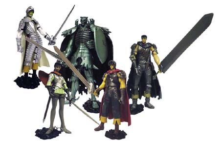 Berserk Minifiguren Serie 1 Umkarton 10 cm (12)