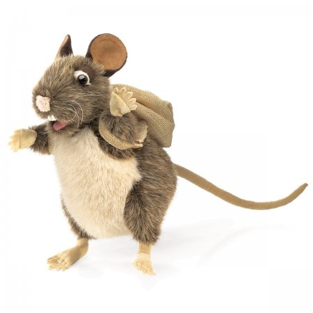 Handpuppe Ratte. sammelt gern 30 cm