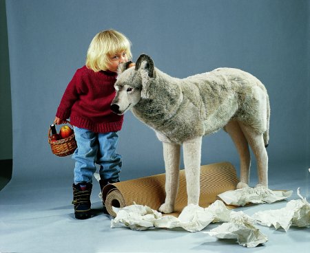 Kösener Wolf 124cm Plüschtier