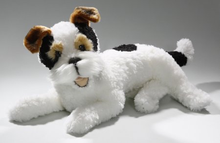 Fox Terrier liegend ca. 42 cm