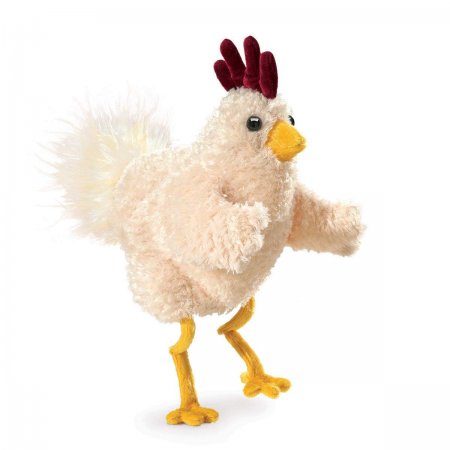 Handpuppe Lustiges Huhn ca. 30 cm