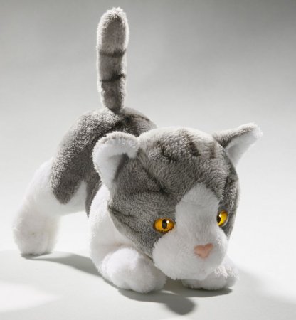 Katze grau ca. 18 cm