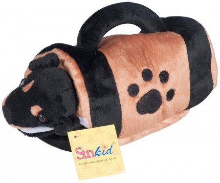 Plüsch Dobermann in der Tasche 14cm