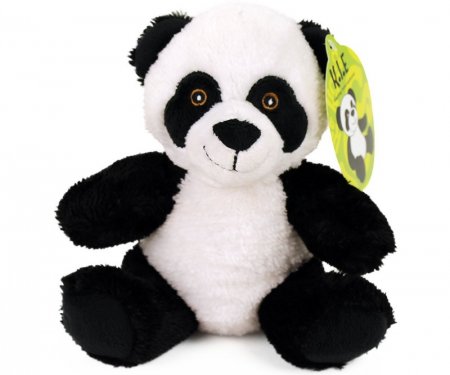 Plüsch Panda sitzend 18cm