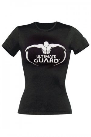 Ultimate Guard Girlie T-Shirt Logo Schwarz
