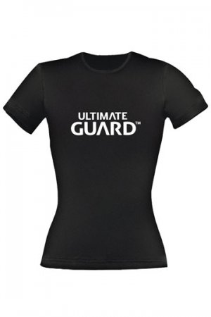 Ultimate Guard Girlie T-Shirt Wordmark Schwarz
