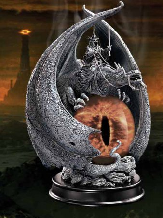 Herr der Ringe Statue Die Wut des Hexenkönigs 20 cm