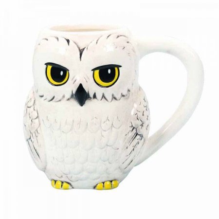 2er Set Harry Potter 3D Shaped Tasse Hedwig