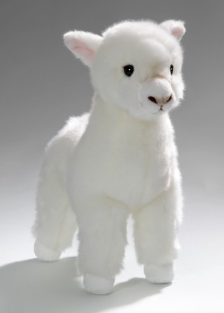 Plüsch-Lama stehend ca. 25 cm lang ca. 27 cm hoch