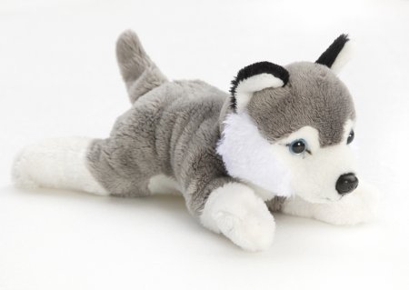 Husky liegend ca. 22 cm