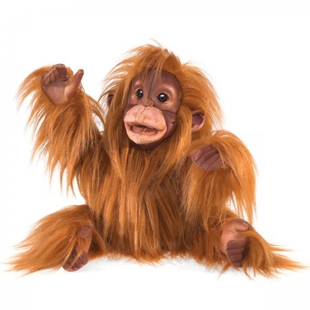 Handpuppe Baby Orang-Utan 30 cm