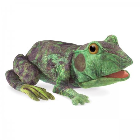 Handpuppe Metamorphose Frosch 36 cm