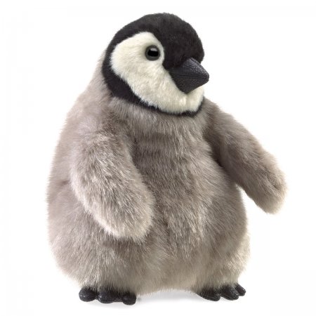 Handpuppe Baby Kaiserpinguin 18 cm