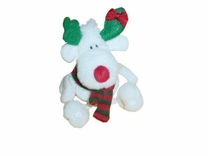 Sheepworld Schlüsselanhänger weiß mit Geweih