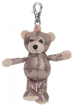 Schlüsselanhänger Glitz & Glamour Teddy ca. 12 cm