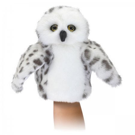 Handpuppe Kleine Schneeeule 20 cm