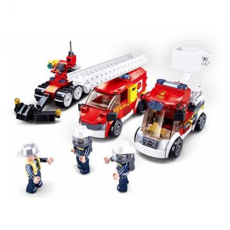 Feuerwehrfahrzeuge Set (490 Teile)