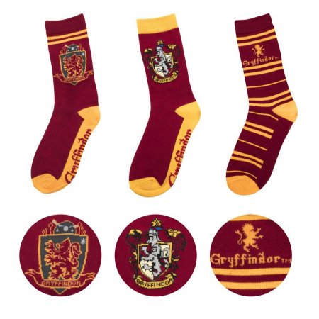 Harry Potter Socken 3er-Pack Gryffindor