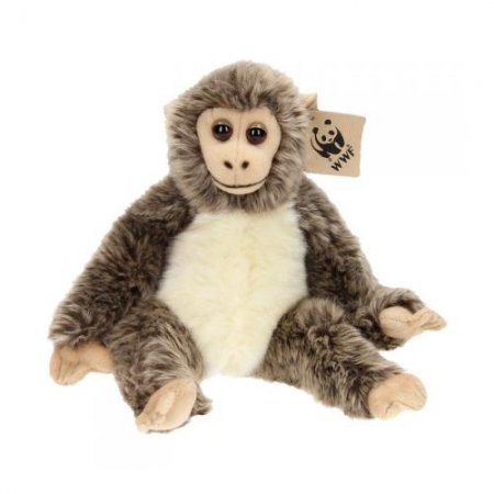 WWF Plüschtier Affenbaby grau 23 cm