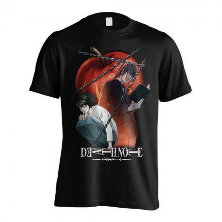 Death Note T-Shirt Ryuk Chained Notes
