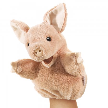 Handpuppe Kleines Schwein
