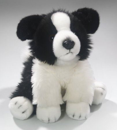 Border Collie sitzend ca. 25 cm