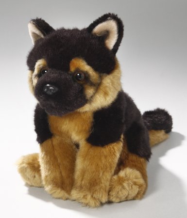 Plüsch Schäferhund Welpe ca. 21 cm