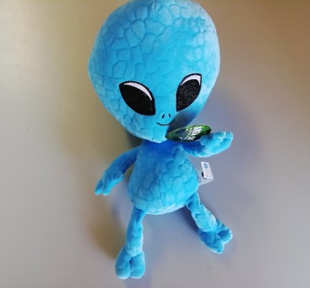 Area 51 Plüsch Alien Embossed Mat 25 cm