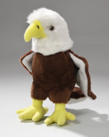 Plüsch Adler ca. 17 cm