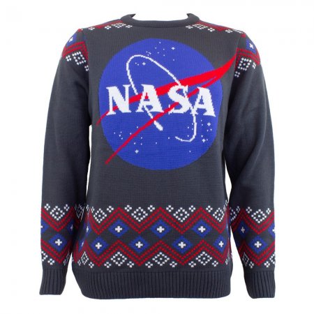 NASA Sweatshirt Weihnachtspullover Logo