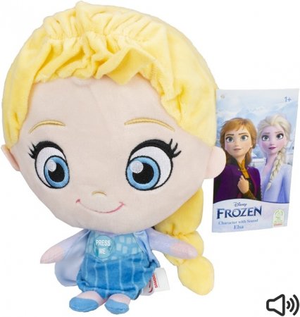 Disney Frozen Palz Plüsch Elsa mit Sound 25 cm