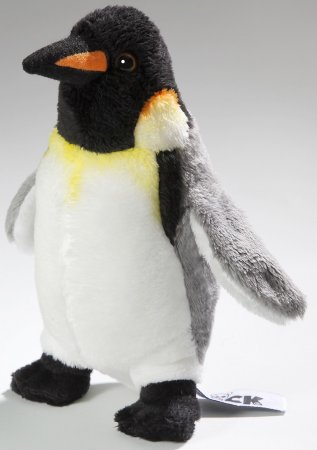 Plüsch Pinguin grau