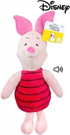 Disney Winnie the Pooh Plüsch Piglet mit Sound 30 cm