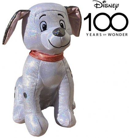 Plüsch-Dalmatiner zum 100-jährigen Jubiläum von Disney mit Sound, 28 cm
