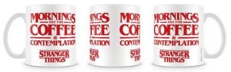 2er Set Stranger Things Tasse Coffee and Contemplation