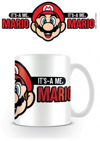 2er Set Super Mario Tasse Its A Me Mario